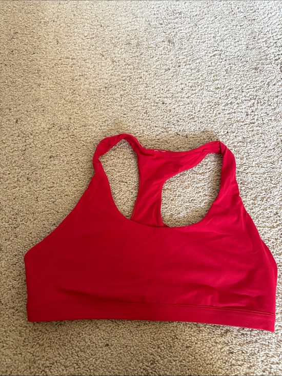 Other - Red Racerback Sports Bra - Women's Intimates